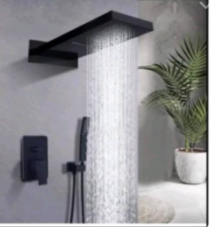 Black Conceal Shower