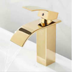 Gold Basin Mixer