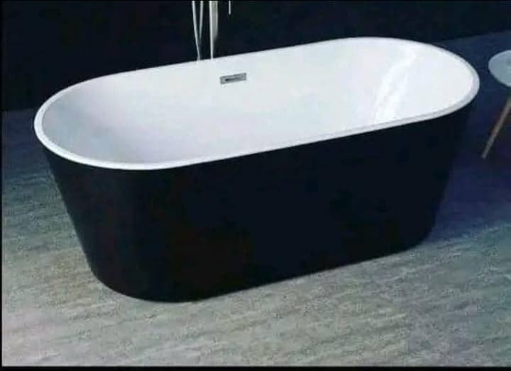 Black and White Bathtub