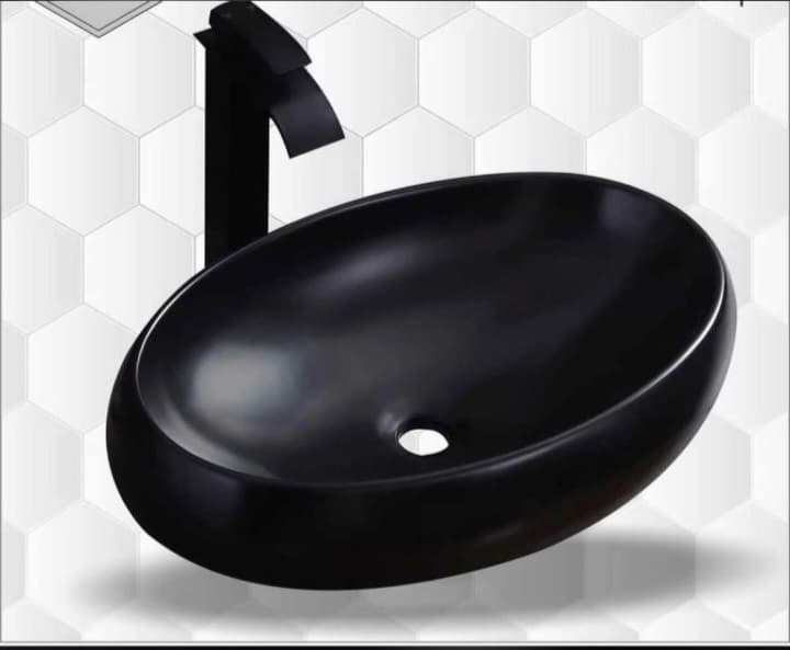 egg shape wash basin