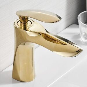 Gold Basin Mixer