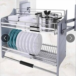 Stainless Pull-down Plate Rack