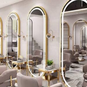 Gold Frame LED Mirror